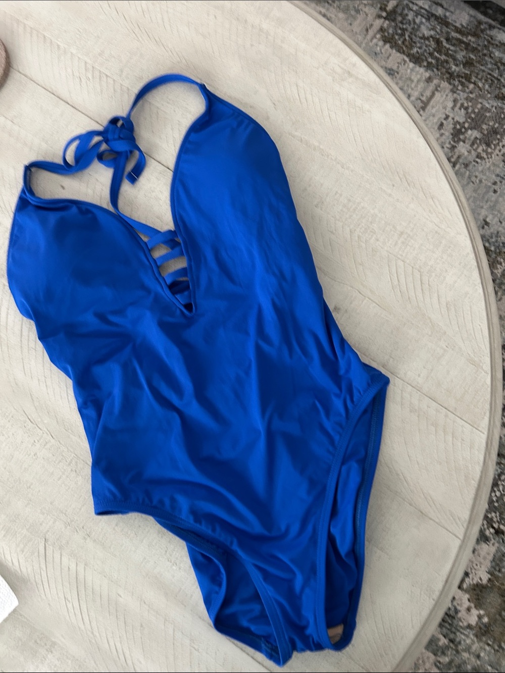 La Blanca Strappy Plunge One-Piece Swimsuit